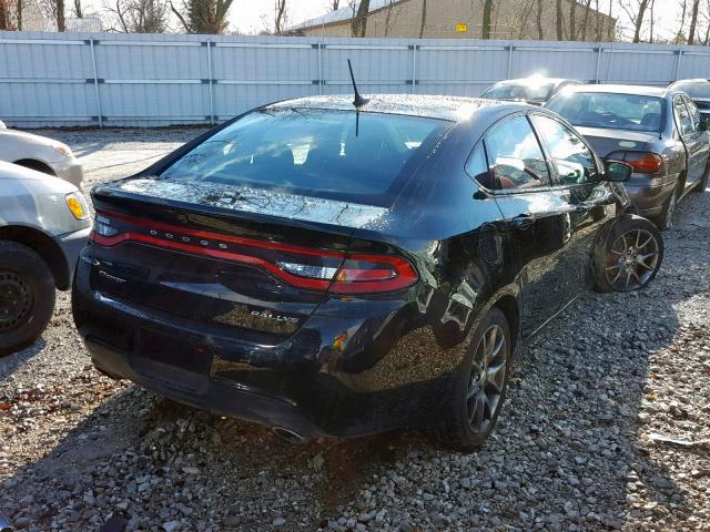 1C3CDFBA9DD308894 - 2013 DODGE DART SXT BLACK photo 4