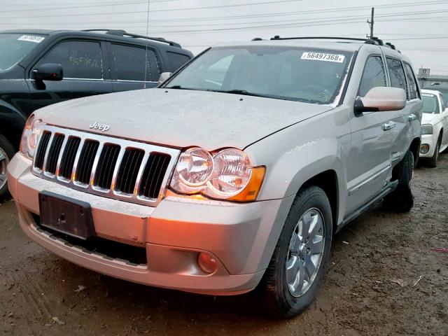 1J4PR5GK0AC152217 - 2010 JEEP GRAND CHER SILVER photo 2