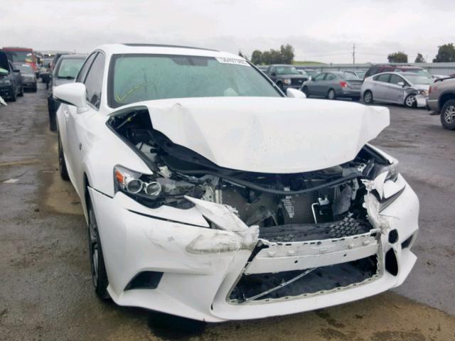 JTHBF1D2XF5082807 - 2015 LEXUS IS 250 WHITE photo 1