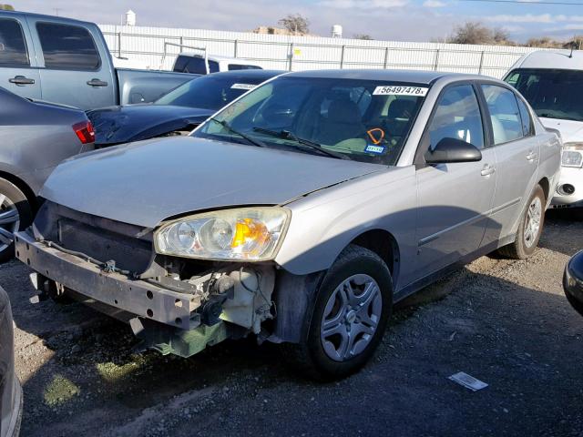 1G1ZS51F06F253898 - 2006 CHEVROLET MALIBU LS ვერცხლისფერი ფოტო 2