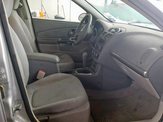 1G1ZS51F06F253898 - 2006 CHEVROLET MALIBU LS ვერცხლისფერი ფოტო 5