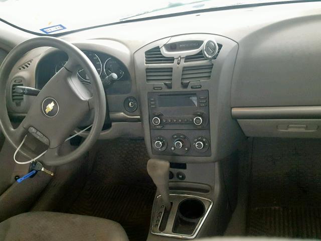 1G1ZS51F06F253898 - 2006 CHEVROLET MALIBU LS ვერცხლისფერი ფოტო 9