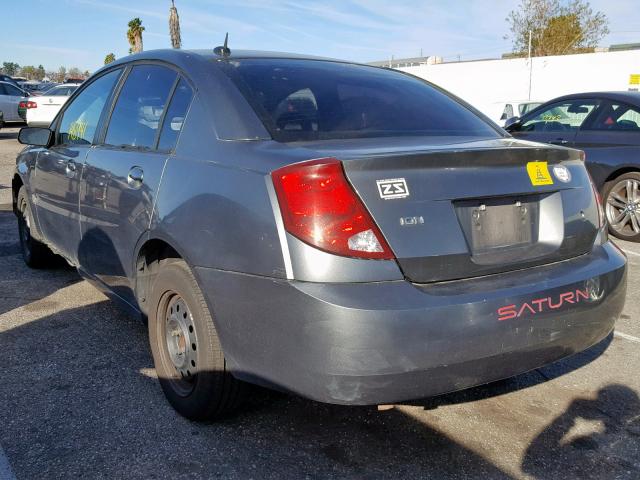 1G8AJ55F96Z207609 - 2006 SATURN ION LEVEL GRAY photo 3