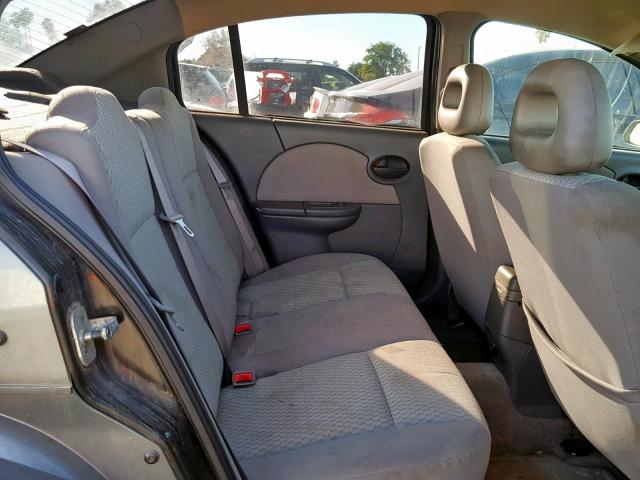 1G8AJ55F96Z207609 - 2006 SATURN ION LEVEL GRAY photo 6