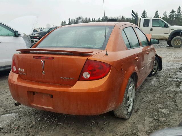 1G2AJ55F167622011 - 2006 PONTIAC PURSUIT ORANGE photo 4