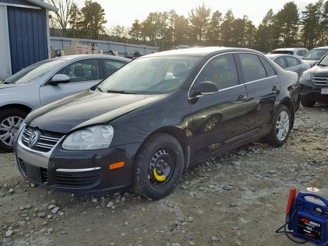 3VWRL7AJ2AM121364 - 2010 VOLKSWAGEN JETTA TDI BLACK photo 2