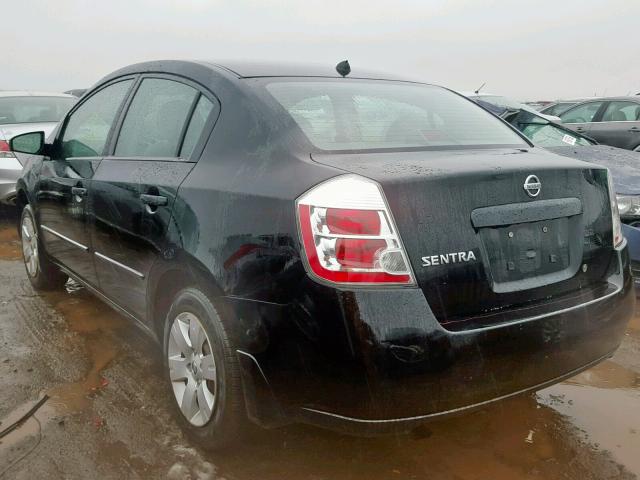 3N1AB61E58L645658 - 2008 NISSAN SENTRA 2.0 BLACK photo 3