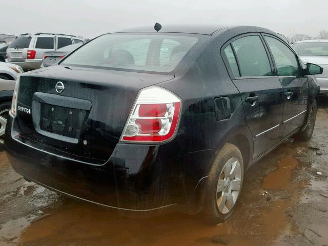 3N1AB61E58L645658 - 2008 NISSAN SENTRA 2.0 BLACK photo 4