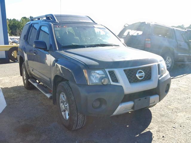 5N1AN0NW8DN819359 - 2013 NISSAN XTERRA X GRAY photo 1