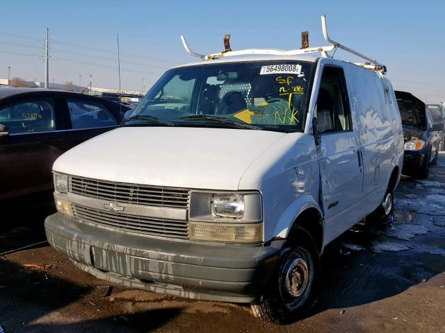 1GCDL19W2XB151300 - 1999 CHEVROLET ASTRO WHITE photo 2