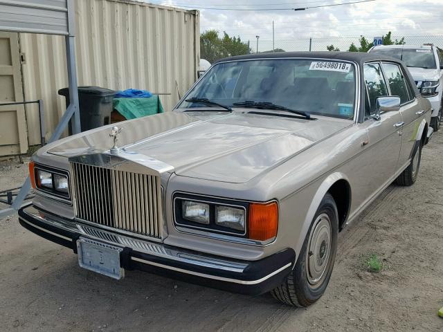 SCAZN42A9GCX15865 - 1986 ROLLS-ROYCE SILVER SPU TAN photo 2