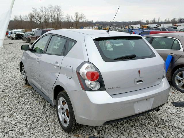 5Y2SP67869Z461554 - 2009 PONTIAC VIBE SILVER photo 3