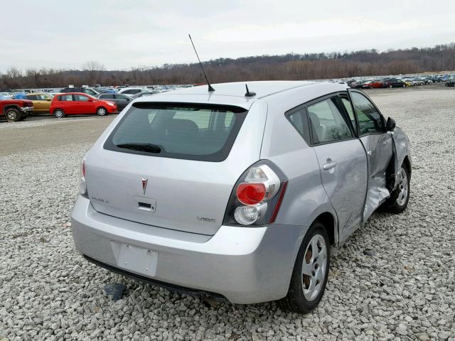 5Y2SP67869Z461554 - 2009 PONTIAC VIBE SILVER photo 4