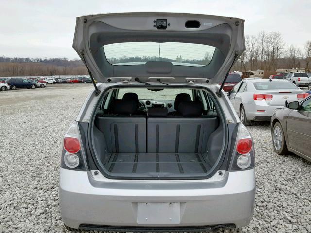 5Y2SP67869Z461554 - 2009 PONTIAC VIBE SILVER photo 9