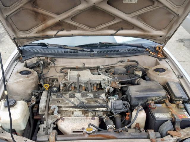 2T1BB02EXTC143639 - 1996 TOYOTA COROLLA DX GOLD photo 7