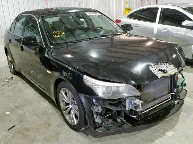 WBANU5C59AC365563 - 2010 BMW 528 I BLACK photo 1