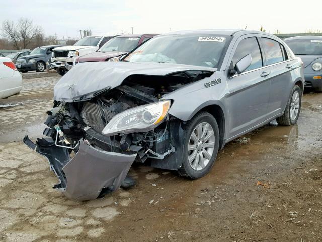 1C3CCBBG8EN106740 - 2014 CHRYSLER 200 TOURIN SILVER photo 2