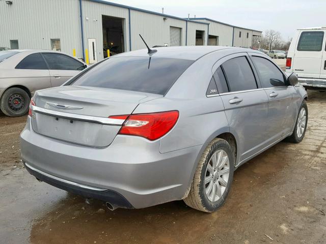 1C3CCBBG8EN106740 - 2014 CHRYSLER 200 TOURIN SILVER photo 4