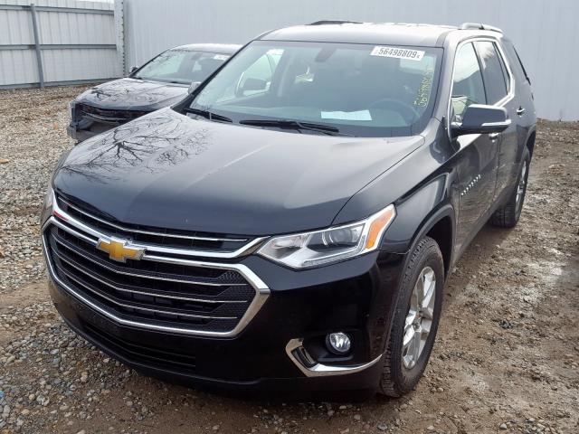 1GNEVGKW0KJ166377 - 2019 CHEVROLET TRAVERSE LT  photo 2