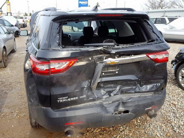 1GNEVGKW0KJ166377 - 2019 CHEVROLET TRAVERSE LT  photo 9