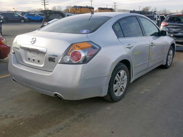 1N4CL2AP9AC123782 - 2010 NISSAN ALTIMA HYB SILVER photo 4