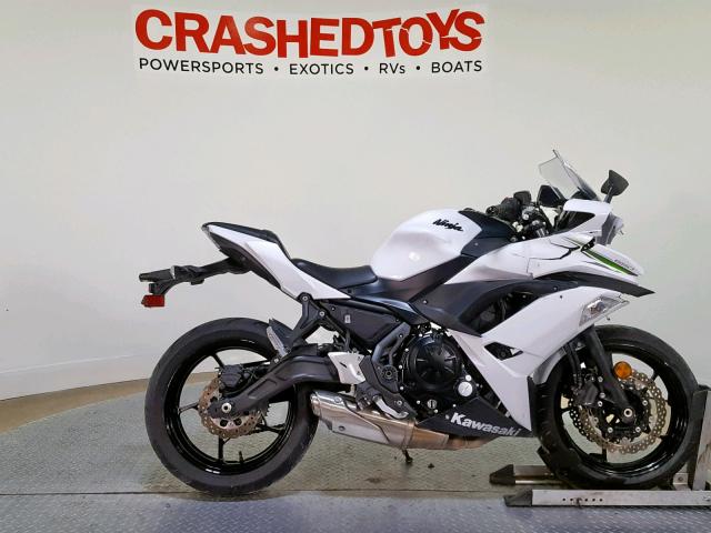 JKAEXEJ18HDA01601 - 2017 KAWASAKI EX650 J WHITE photo 1