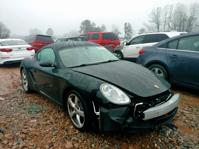 WP0AB29816U785861 - 2006 PORSCHE CAYMAN S BLACK photo 1