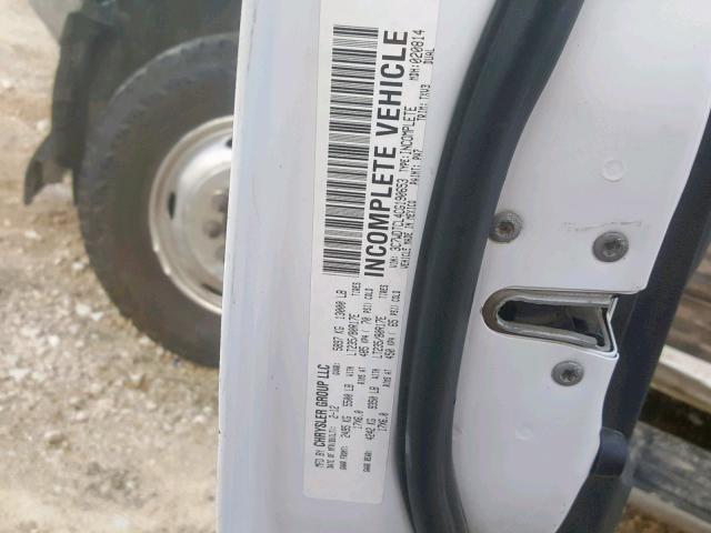 3C7WDTCL4CG190653 - 2012 DODGE RAM 3500 S WHITE photo 10