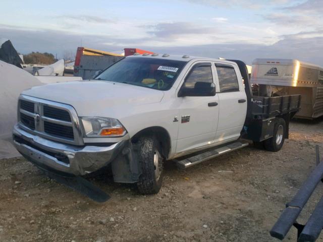 3C7WDTCL4CG190653 - 2012 DODGE RAM 3500 S WHITE photo 2