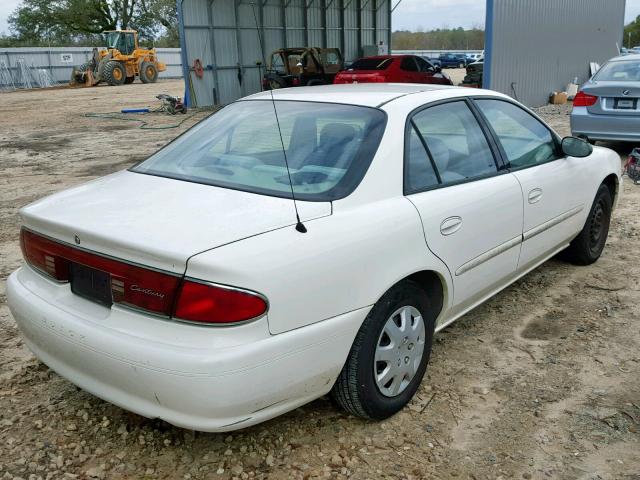 2G4WS52J831269309 - 2003 BUICK CENTURY CU WHITE photo 4