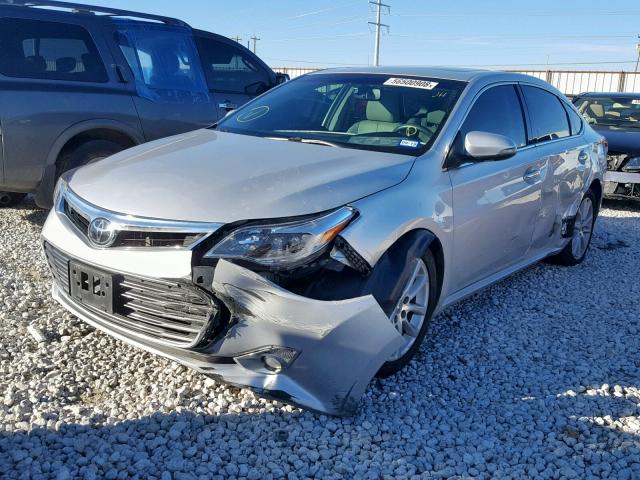 4T1BK1EB4EU095578 - 2014 TOYOTA AVALON BAS SILVER photo 2