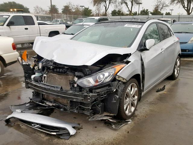 KMHD35LE6DU117329 - 2013 HYUNDAI ELANTRA GT SILVER photo 2