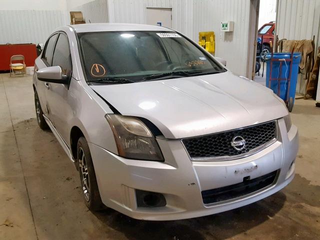 3N1AB6AP9BL653285 - 2011 NISSAN SENTRA 2.0 SILVER photo 1