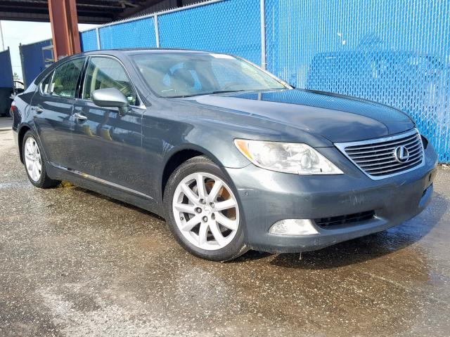 JTHBL46F675012040 - 2007 LEXUS LS 460 GREEN photo 1