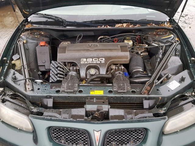 1G2WP52K5WF324055 - 1998 PONTIAC GRAND PRIX მწვანე ფოტო 7