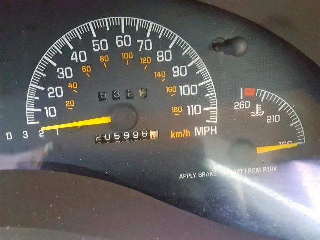 1G2WP52K5WF324055 - 1998 PONTIAC GRAND PRIX მწვანე ფოტო 8