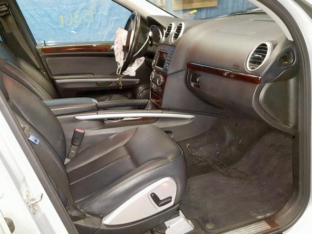 4JGBF7BE4AA584466 - 2010 MERCEDES-BENZ GL 450 4MA SILVER photo 5