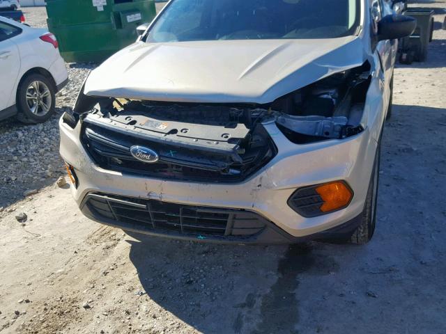 1FMCU0F77HUE12759 - 2017 FORD ESCAPE S TAN photo 9