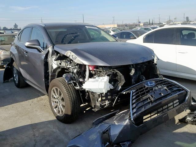 JTJYARBZ0K2126007 - 2019 LEXUS NX 300 GRAY photo 1