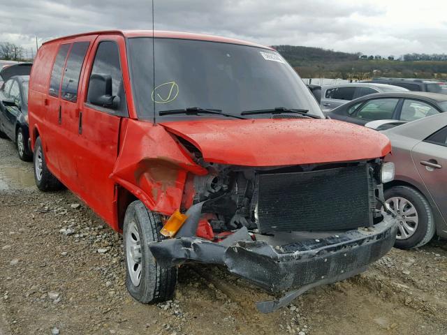 1GCFG15X891171815 - 2009 CHEVROLET EXPRESS G1 RED photo 1