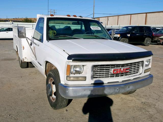 1GDHC34RXTE554699 - 1996 GMC SIERRA C35 WHITE photo 1