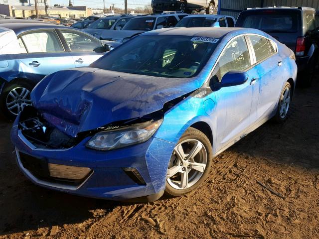 1G1RA6S59JU124867 - 2018 CHEVROLET VOLT LT BLUE photo 2