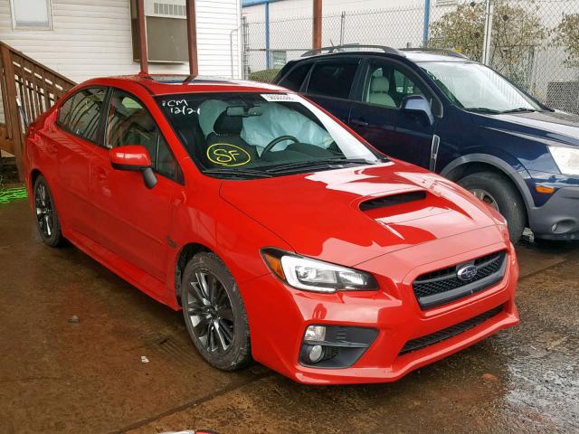 JF1VA1J66F9809668 - 2015 SUBARU WRX LIMITE RED photo 1