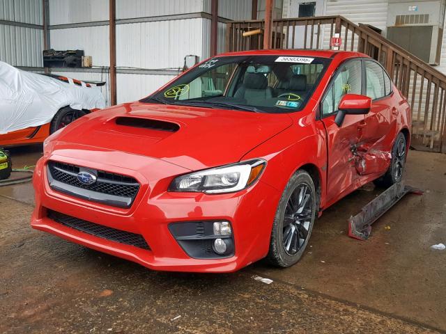 JF1VA1J66F9809668 - 2015 SUBARU WRX LIMITE RED photo 2