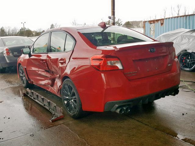 JF1VA1J66F9809668 - 2015 SUBARU WRX LIMITE RED photo 3