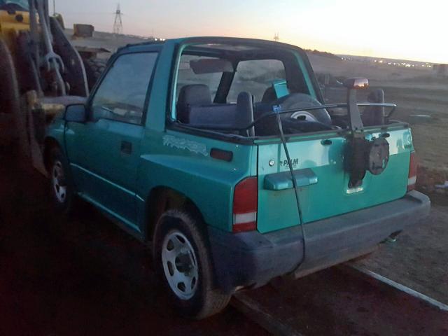 2CNBE18U8R6927965 - 1994 GEO TRACKER GREEN photo 3