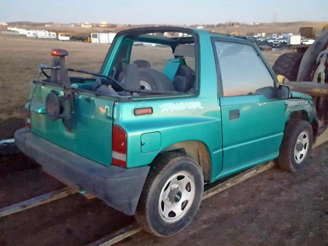 2CNBE18U8R6927965 - 1994 GEO TRACKER GREEN photo 4