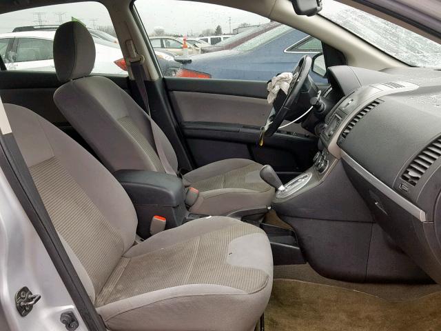 3N1AB6AP4CL670612 - 2012 NISSAN SENTRA 2.0 SILVER photo 5