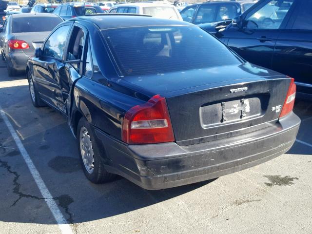 YV1TS92D421252319 - 2002 VOLVO S80 BLACK photo 3