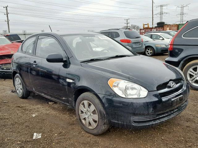 KMHCM3AC8BU198099 - 2011 HYUNDAI ACCENT GL BLACK photo 1